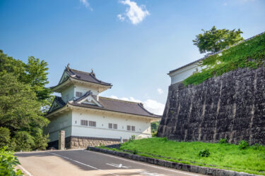 日本100名城8番の仙台城の見所レビュースタンプの設置場所、御城印の販売は？